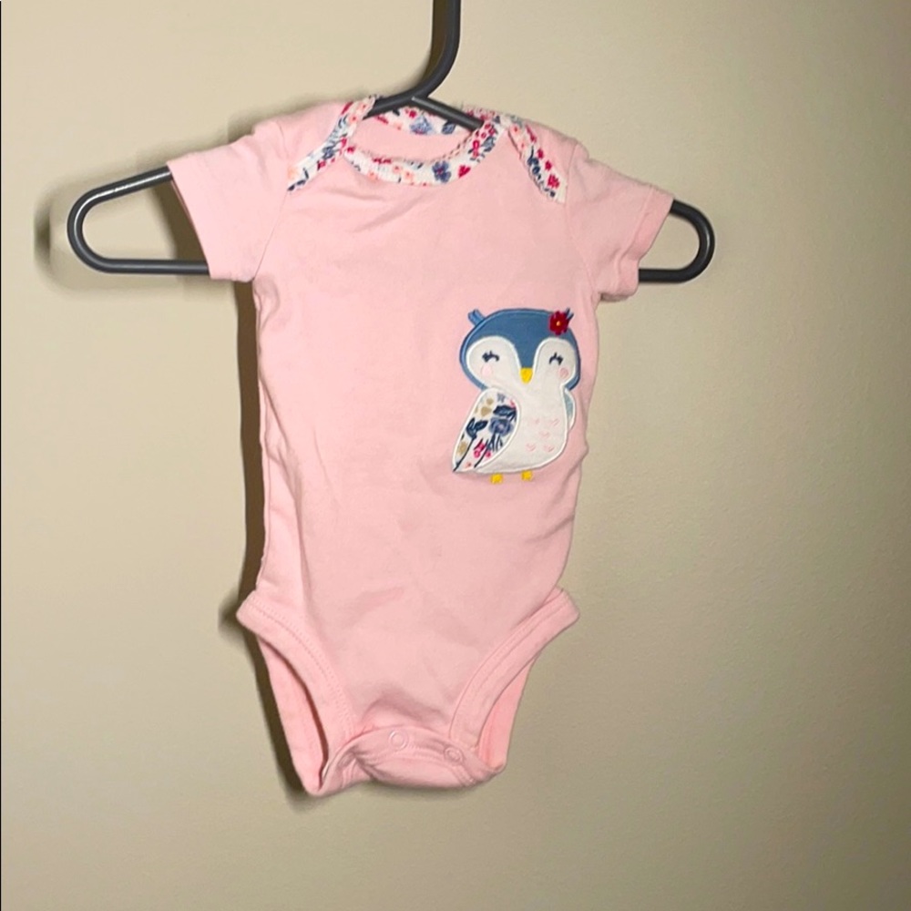 Appliqué owl Onesie